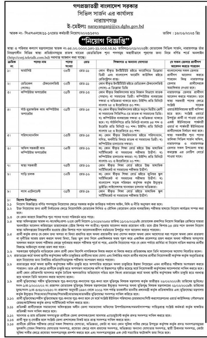 CSNJ Job Circular